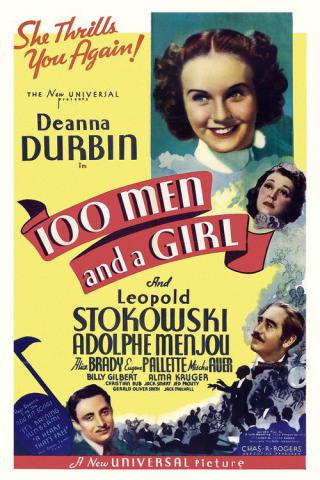 100 мужчин и одна девушка (1937)