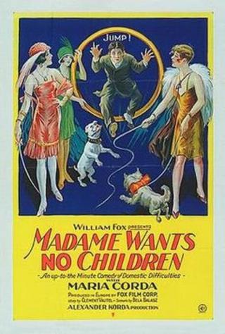 Мадам не хочет детей (1926)