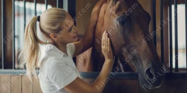 отношения девушки и лошади