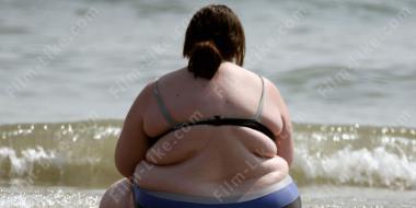 толстая женщина