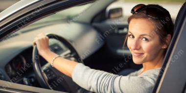 женщина - водитель