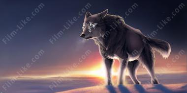 мультипликационный волк