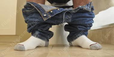 падающие брюки