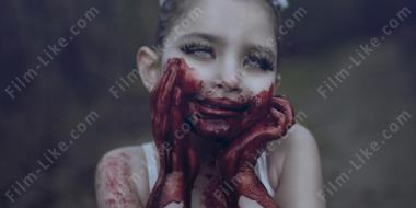 кровавое тело ребенка